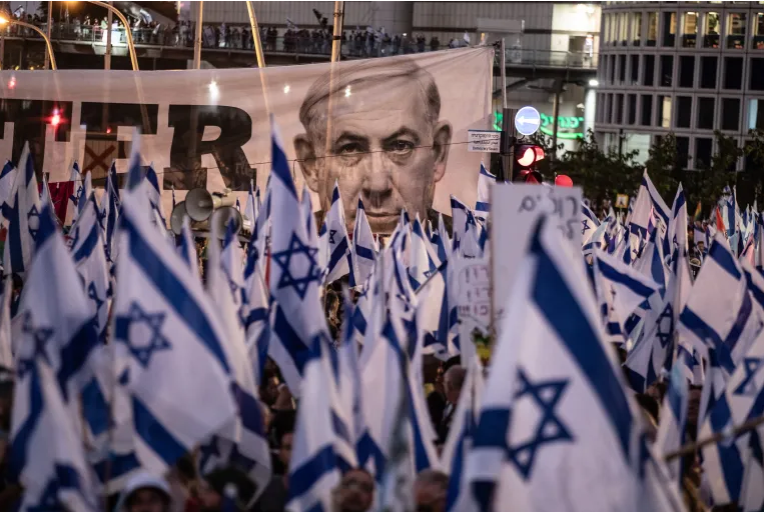 تظاهرات مستمرة في إسرائيل
