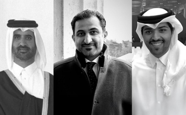 أعضاء الوفد القطري